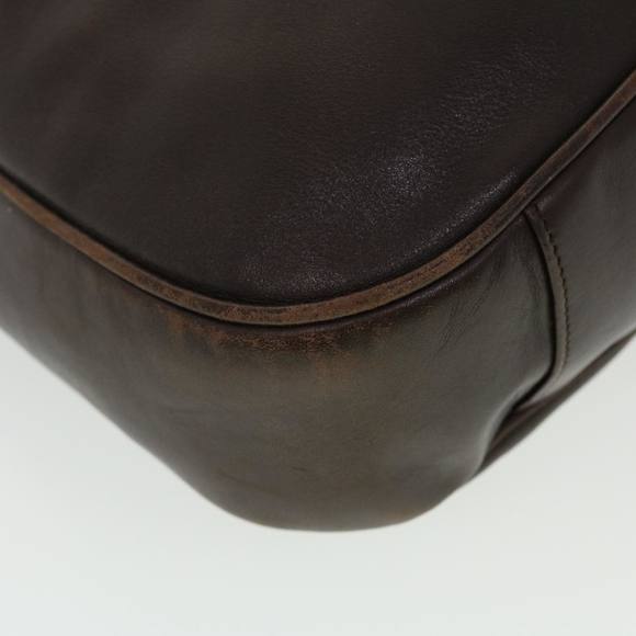 GUCCI Bamboo Hand Bag Leather 2way Black 001.2852.1577.0 Auth bs5868 - Picture 16 of 16